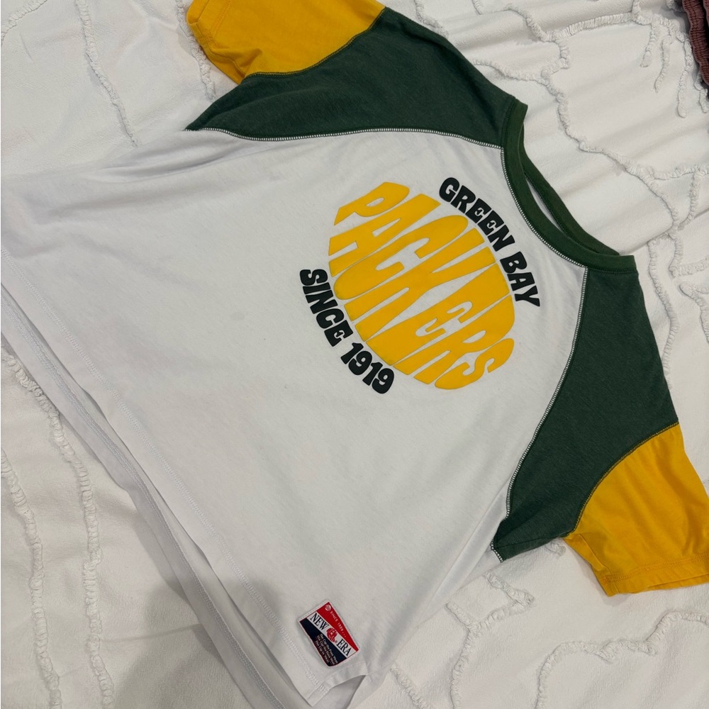 Women’s Green Bay Packers Cropped Shirt